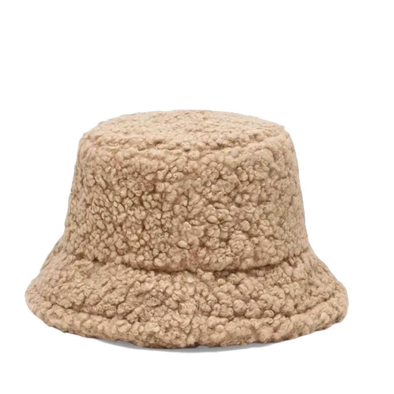 Brown Fuzzy Bucket Hat - Etsy display picture 2