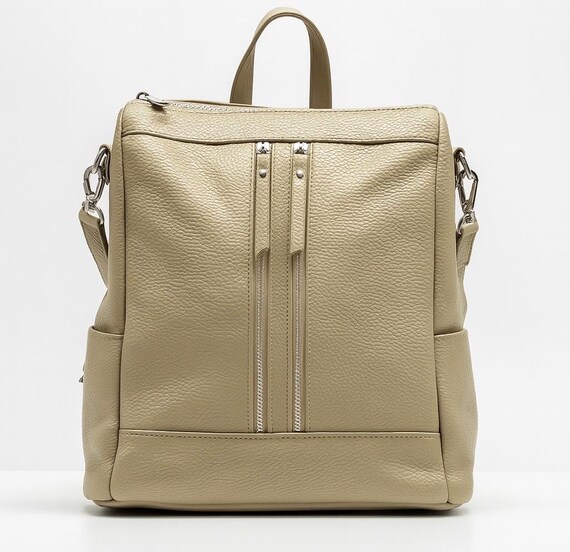 Convertible 2 in 1 Backpack for Women,stylish Genuine  display picture 2