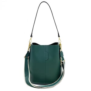 Luxury handbags for women,Women&#39;s Green leather handbag,Genuine leather tote,Designer bag,Crossbody Green purse,Trendy purses,Gift for women