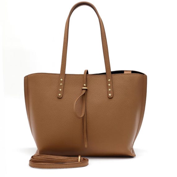 Brown Leather Tote Bag for Women,shoulder Bag,big Natural  display picture 1