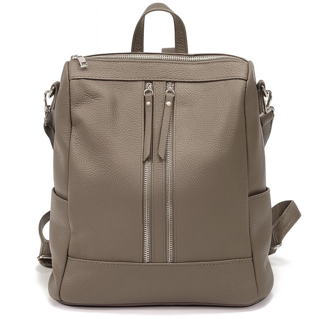 Convertible 2 in 1 Backpack for Women,stylish Genuine  display picture 2