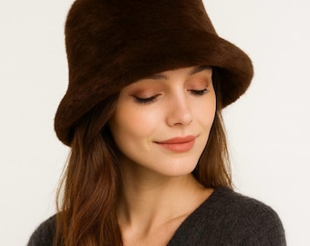 Daniele Meucci Italian Bucket Floppy Wool Hat DANIELE MEUCCI | Accessories | Daniele Meucci Italian Bucket  main image 4