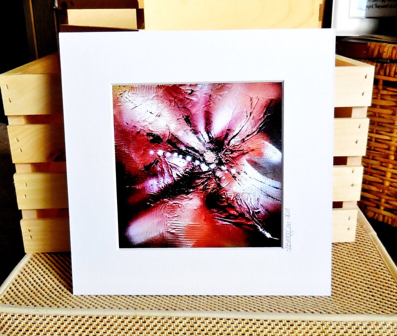 Digital Print of Original Artwork Painting appassionata...framed