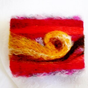 Embrace...Bracelet...Hand Felted Design...Unique