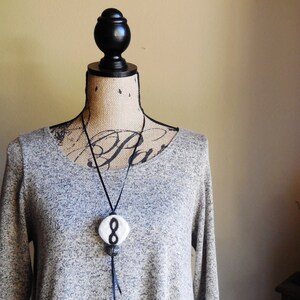 Hand felted Necklace &quot;Infinity&quot;, Unique Wool Necklace Hand Felted With Felting Needle With Merino Wool, Statement Necklace, Elegant Bohemian