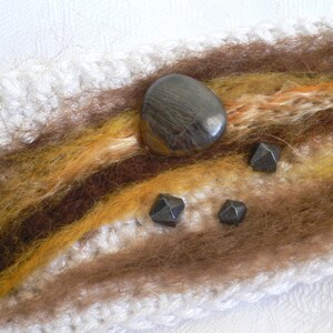 Drift Wood...Bracelet...Hand Felted Design...Unique