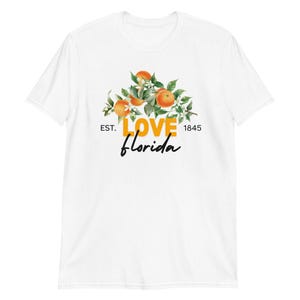 State of Florida Short-Sleeve Unisex T-Shirt Florida State T-Shirt For Men and Women