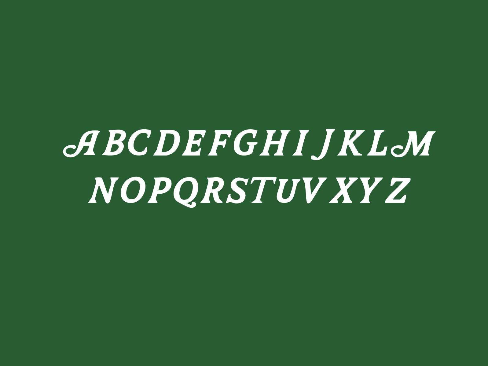 April Opentype Fonts: Classic Serif Display Typeface (OTF File Digital ...