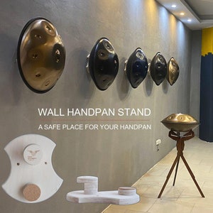 Elegant Handpan Wall Hanging Stand for Hang Drum Display