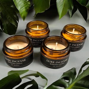 Set regalo di candele curative – Confezione da 4 candele in cera di soia al 100% per lei – Candele antistress – Durata di combustione di 20 ore – Regalo per le feste o per il compleanno immagine 4