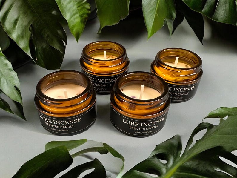 Set regalo di candele curative – Confezione da 4 candele in cera di soia al 100% per lei – Candele antistress – Durata di combustione di 20 ore – Regalo per le feste o per il compleanno immagine 4