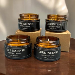 Set regalo di candele curative – Confezione da 4 candele in cera di soia al 100% per lei – Candele antistress – Durata di combustione di 20 ore – Regalo per le feste o per il compleanno immagine 6
