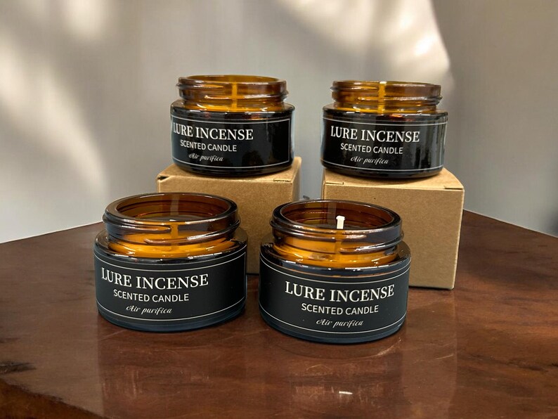 Set regalo di candele curative – Confezione da 4 candele in cera di soia al 100% per lei – Candele antistress – Durata di combustione di 20 ore – Regalo per le feste o per il compleanno immagine 6