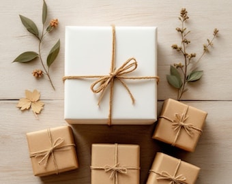 Scatola regalo con candela misteriosa • Candela di cera di soia a sorpresa • Set regalo con profumo casuale • Regalo di candela unico per lei/lui