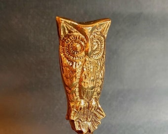 Owl Bell 6&quot; Oshun Obba Nani Yewa Iyewa Campana Lechusa owiwi Yeggua