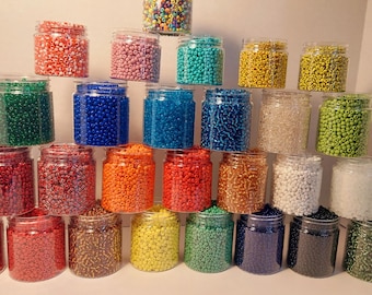 Orisha Beads elekes ilekes cuentas mazos size 6/0 4mm Czech rocailles seed pony hanks bulk ildes collares Santeria Lucumi Yoruba Candomble