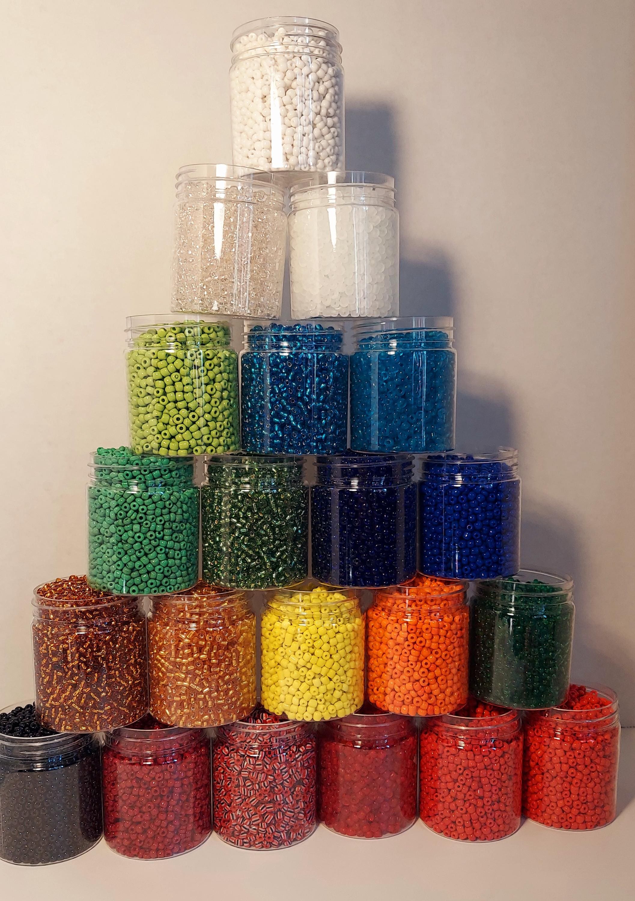 Orisha Beads elekes ilekes cuentas mazos size 6/0 4mm Czech rocailles seed pony hanks bulk ildes collares Santeria Lucumi Yoruba Candomble