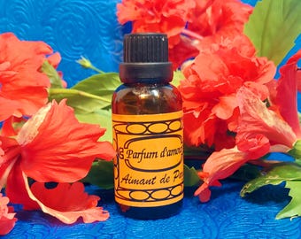 Parfum d Amour amour Haitian Vodou love Perfume Oil 21 Oils Aimant de Paris Authentic Love & Luck Ritual Bath Caribbean baths potion romance