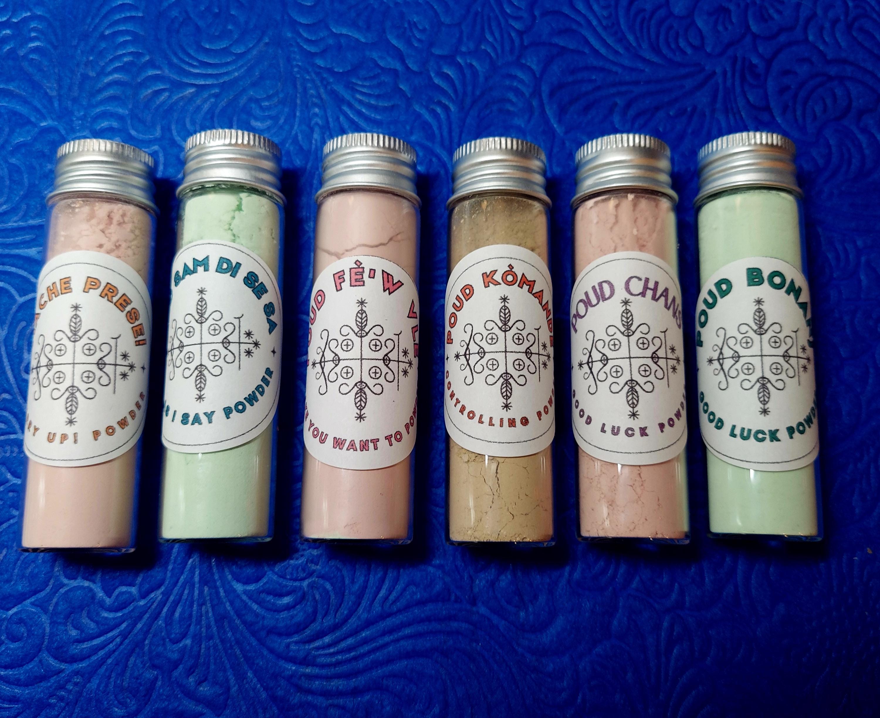 Poud CHANS Luck Chance Powder Haitian Vodou Poudre Magic Vodou Poudre ...