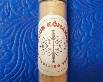 Poud Komande Commanding Haitian Vodou Poudre Powder Magic vodou poudre bon Depi Envi Wèw Fòw Vle Kanpe lwen Ke Kontan Kolé Sou Mwen Kraze