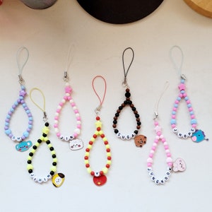 Kawaii Kpop Idol/Character Bias Phone Charm