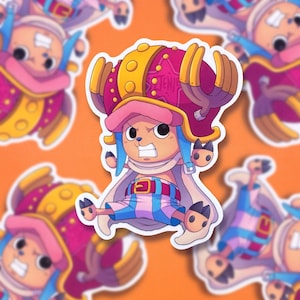 Tony Tony Chopper Sticker: One Piece Elbaf - Matte Vinyl, Water Resistant