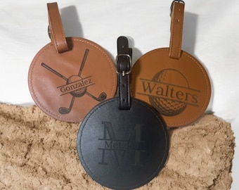 Golf Bag Tag, Golf Bag Tee Holder, Personalized Golf Gifts, Custom Golf Accessories Golf Bag Tee Holder Custom Tee Holder Fathers Day Gift