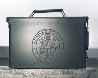 Boîte de munitions personnalisée, Boîte de munitions personnalisée, Cadeau personnalisé, Chasse, Pêche, Cadeaux garçons d'honneur, Cadeau pour garçons d'honneur, Boîte de munitions de chasse personnalisée,