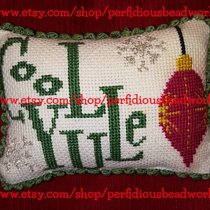 PATTERN: Cool Yule Christmas Pincushion
