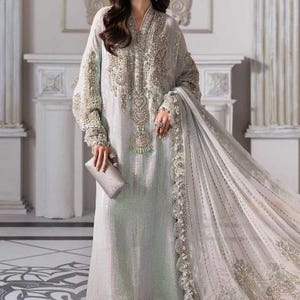 Maria B | Pakistani Indian Desi Wear | Formal Wear | Party Wear | Bridal | Embroidered | Made to Order | New Collection | Eid/Shaadi