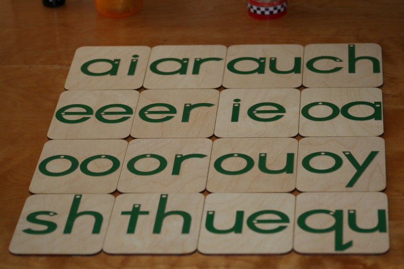 4x5-sandpaper Letters Lowercase Manuscript BLENDS on 4