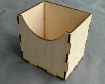 One Storage Box for 3x5 Sandpaper Numbers 0-10,  Montessori, teaching supplies, preschool, kindergarten