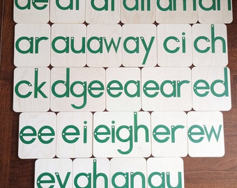 Juego de 58 letras de papel de lija para combinar, Montessori, material didáctico, preescolar, jardín de infancia