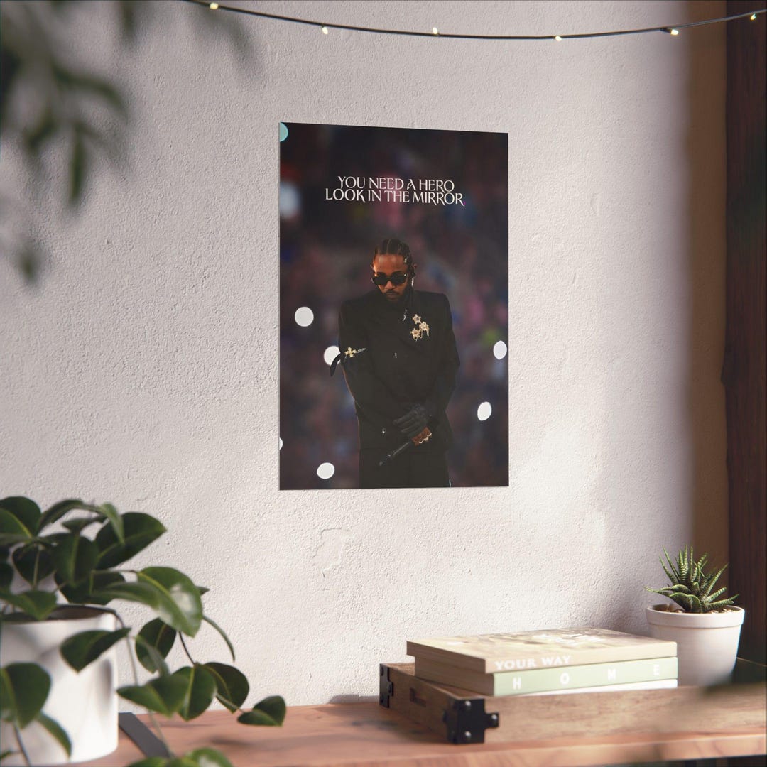 Kendrick Lamar Not Like Us Poster Unique Wall Art Hip Hop Decor Music