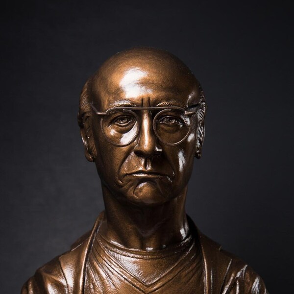 Larry David bust - 1/4 scale