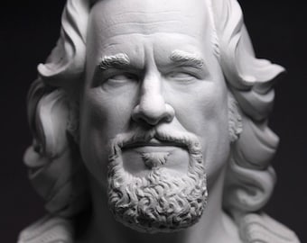 The Dude (The Big Lebowski) bust - 1/2 scale