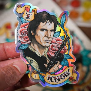 Han Solo - Holographic Sticker