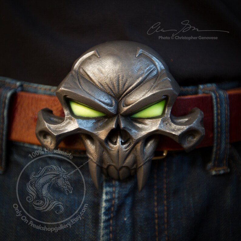Spawn Belt Buckle Etsy New Zealand