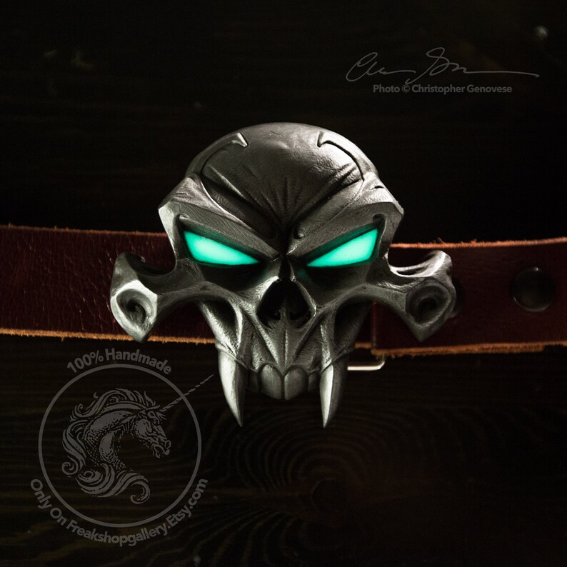 Spawn Belt Buckle Etsy New Zealand