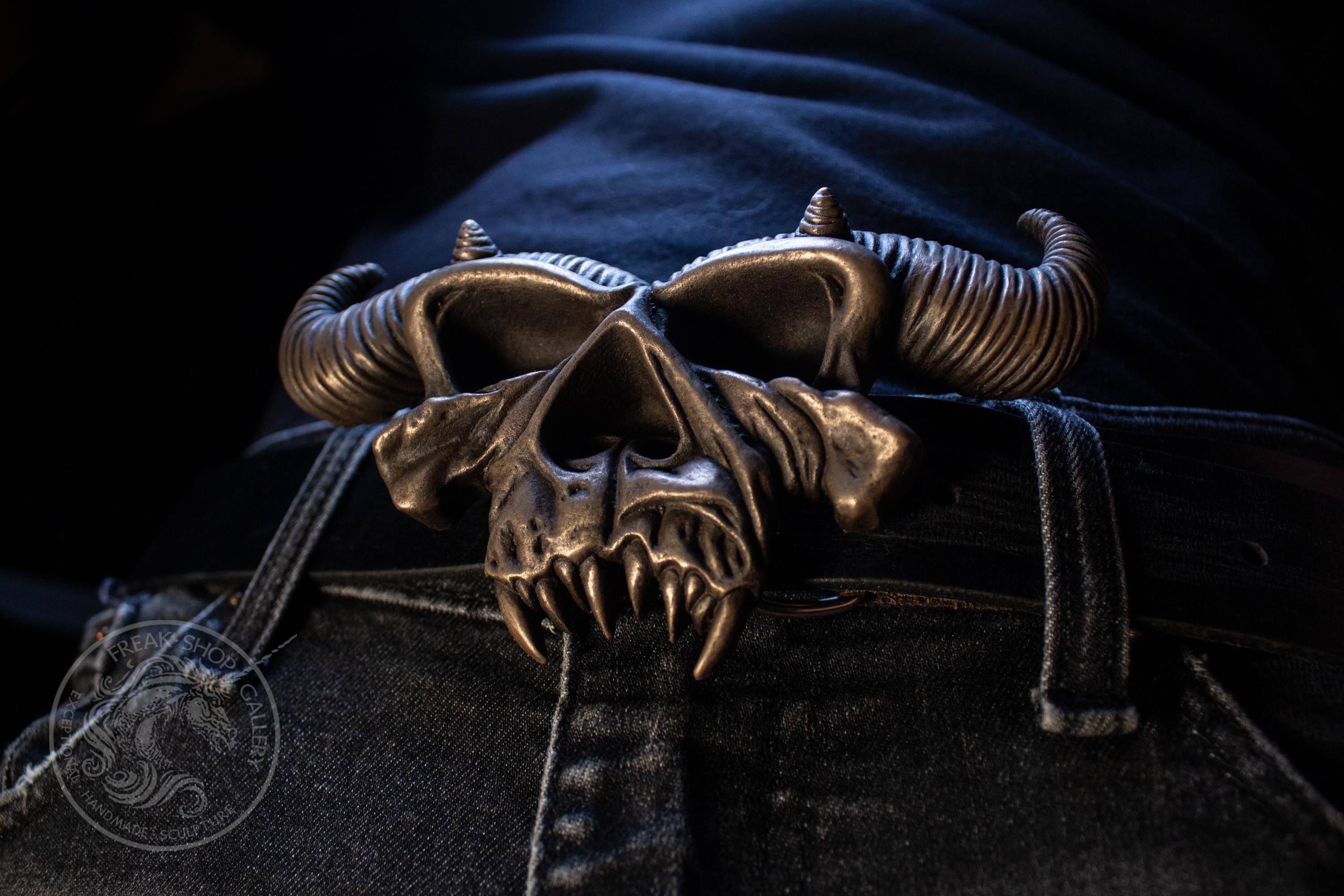 Mini Danzig belt buckle