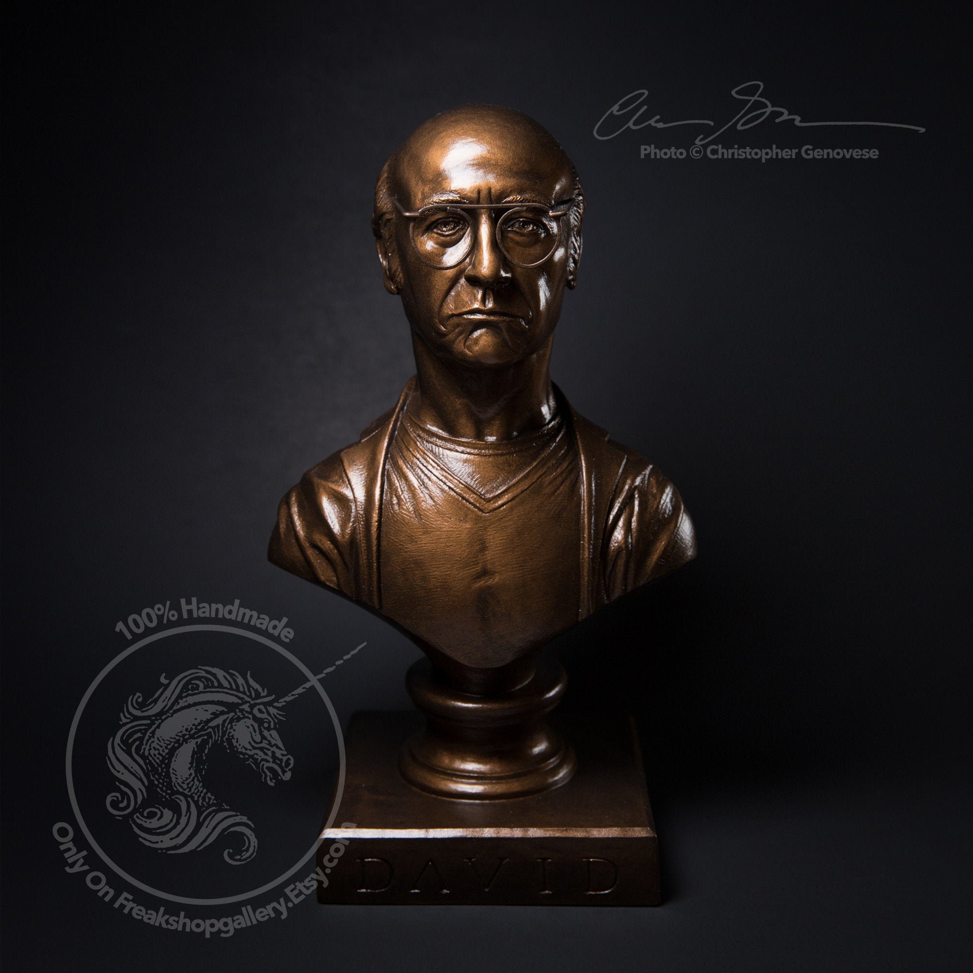 Larry David bust - 1/4 scale