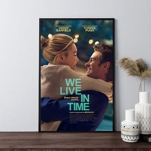 Nós Vivemos no Tempo (2024) pôsteres de filmes, pôsteres retrô, impressão em tela, parede, decoração de quarto, presentes, pôster embrulhado