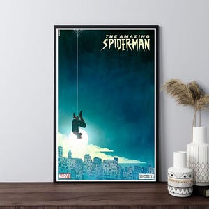 The Amazing Spider-Man Movie Poster,Office Poster,Canvas Poster,Wall Art,Room Decoration,Movie Fan Collection,Gifts,Wrapped Poster