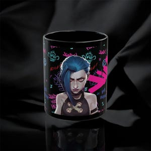 League of Legends Jinx Keramikbecher: Gamer Geschenk