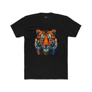 Geaux Tigers uniseks katoenen T-shirt met ronde hals - LSU voetbalfanshirt, Geaux Tigers-T-shirt, Louisiana State University T-shirt, LSU Game Day-kleding,
