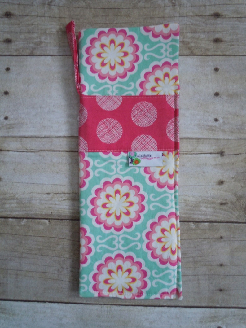 Flat Iron or Curling Iron Case Heat Resistant Flat or Curling Iron Case Fancy Buttons