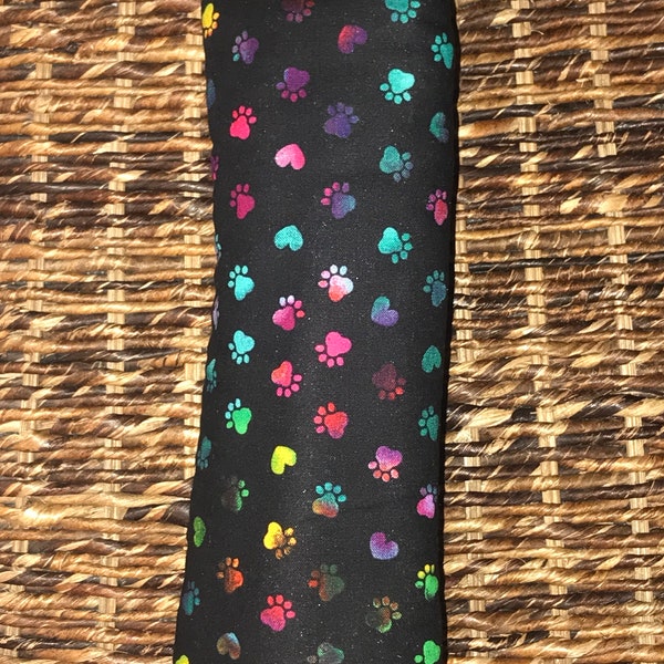 Seat belt Cover, Seatbelt Cover, Seat Belt Covers, Paw Print