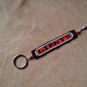 GIANTS. Key chain. Purse charm. Bag charm.