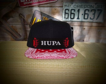 Native Beaded  Baseball cap. HUPA. HOOPA. one size fits all. Snap backl