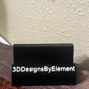 2 Pack Custom Text Trading Card Stands